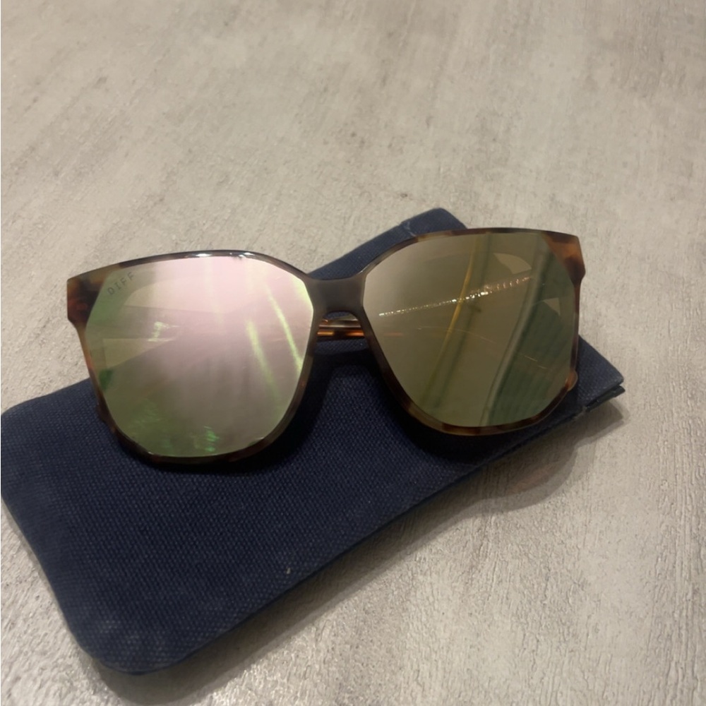 DIFF GIA Eyewear Brown Sunglasses - Picture 5 of 5